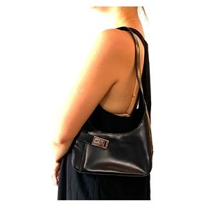 Salvatore Ferragamo shoulder bag/purse - black